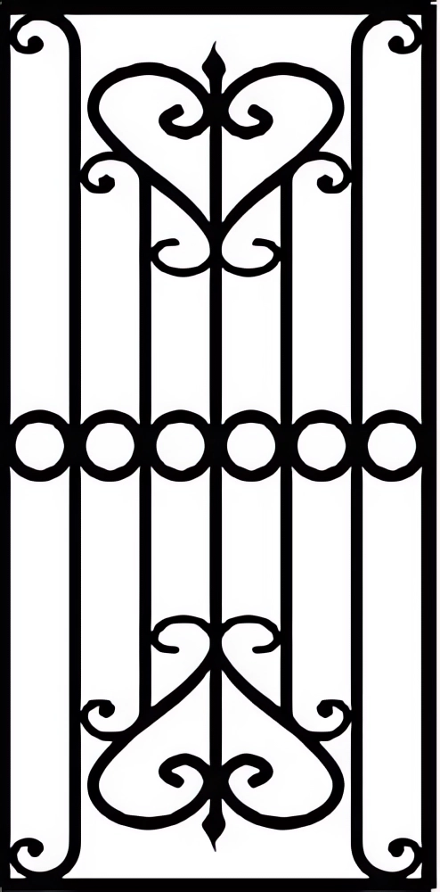 Решётка 3011 Орнамент